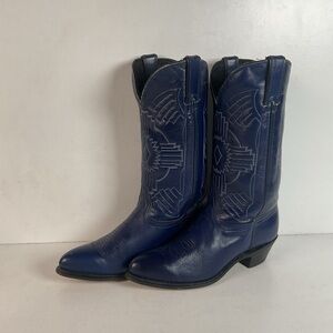 Vintage Durango Royal Blue Cowgirl Boots | USA Made | Women’s 8 M